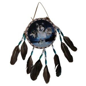 ECU Small Decorative Wolf Drum